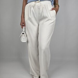Tensel Pantolon -Beyaz