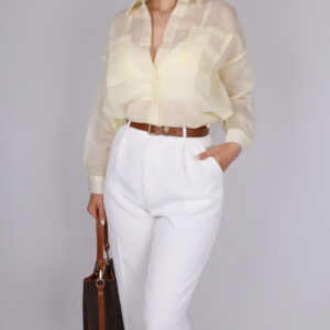 Transparan Gömlek- Sarı